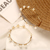 Modyle Korea New Fashion Gold Silver Color Cross Crystal Drop Earrings