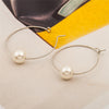 Modyle Korea New Fashion Gold Silver Color Cross Crystal Drop Earrings