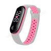 Fashion Sports Watch For Kids Children Waterproof Led Digital Watch