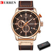 CURREN Fashion Date Quartz Men Watches