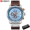 CURREN Fashion Date Quartz Men Watches