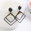 Exquisite Simulated Pearl Stud Earrings