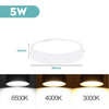 Ultra Thin LED Ceiling Lamp 220V Led Ceiling Lights 5/10/15W